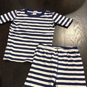 Hanna Anderson Kids Short John Pajama Set